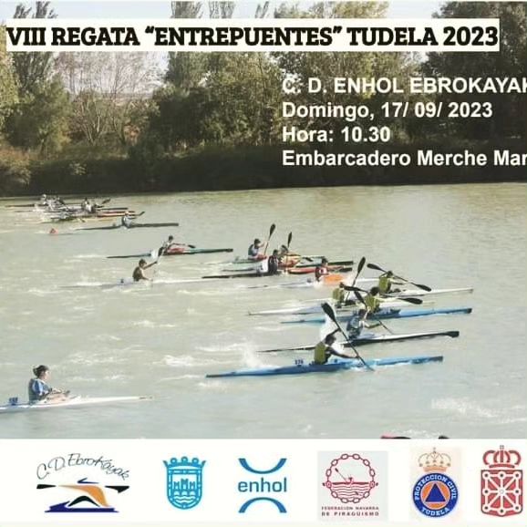 VIII regata de pirag&uuml;ismo Entrepuentes 2023 (17 de septiembre)